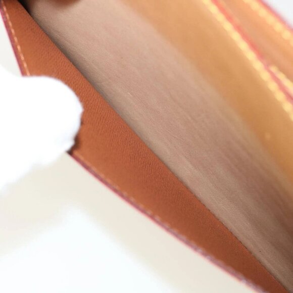 LOUIS VUITTON Pochette Homme Clutch Bag Nomad Leather SPO Brown - Picture 8 of 16